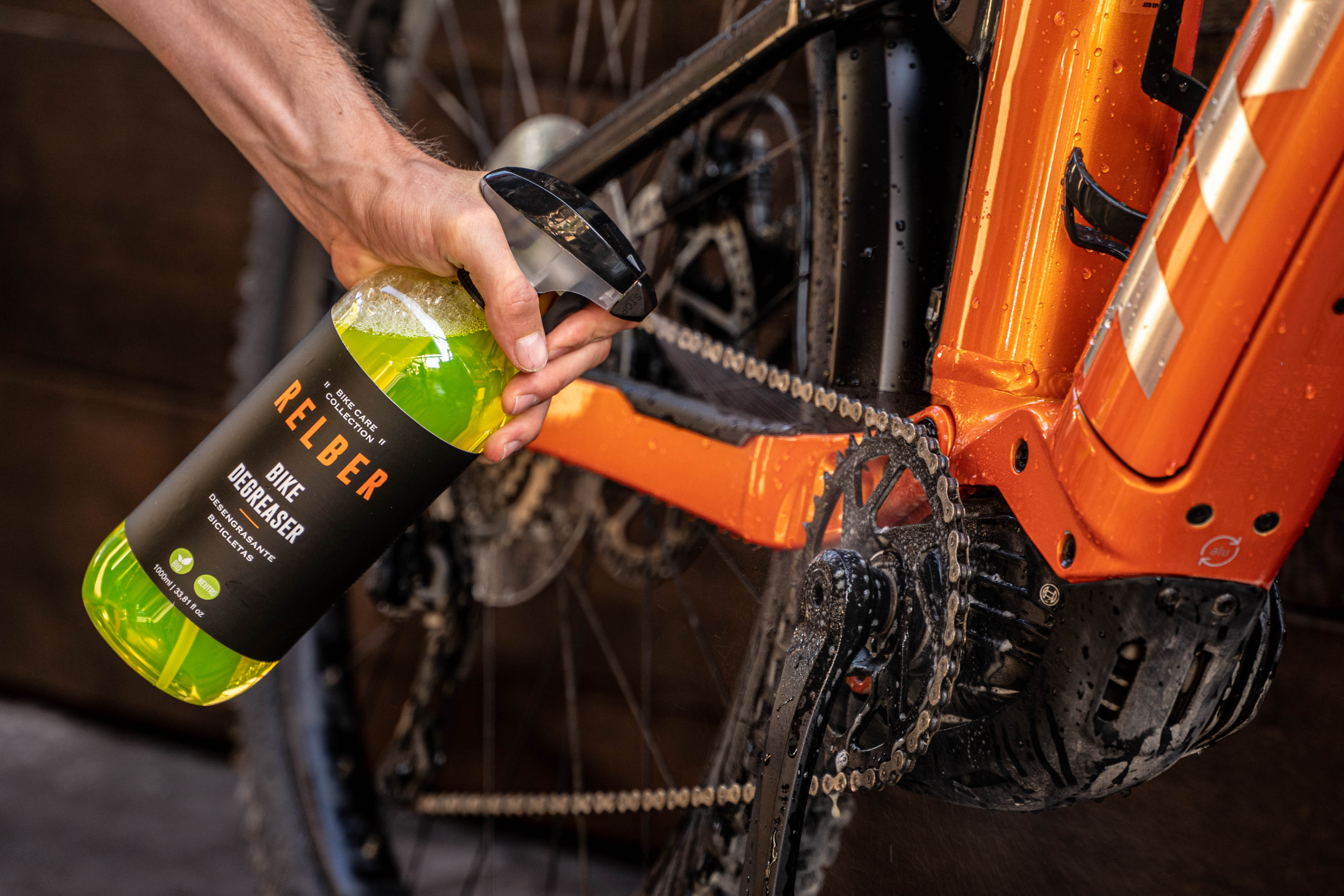 Bicycle degreaser