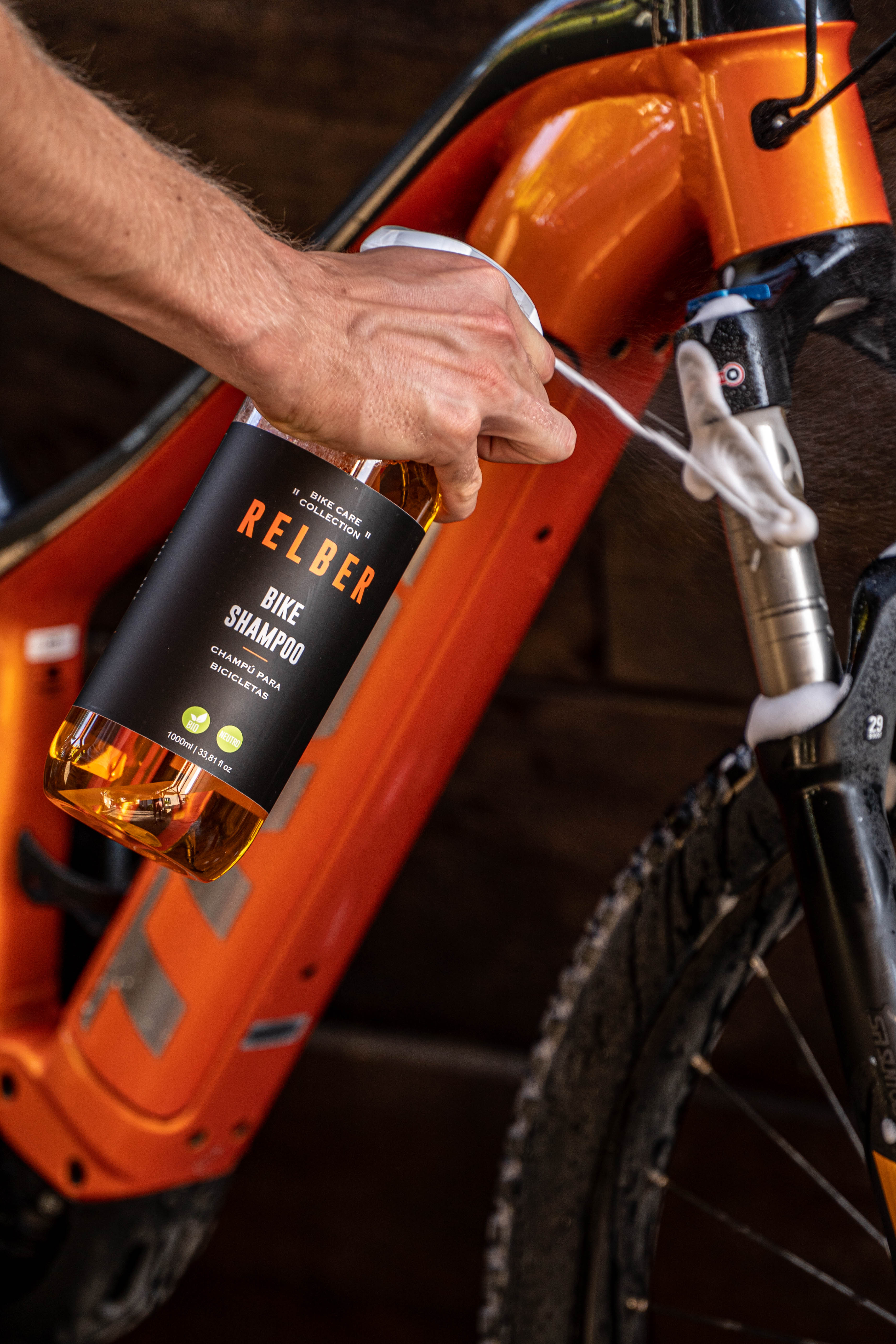 Bicycle shampoo