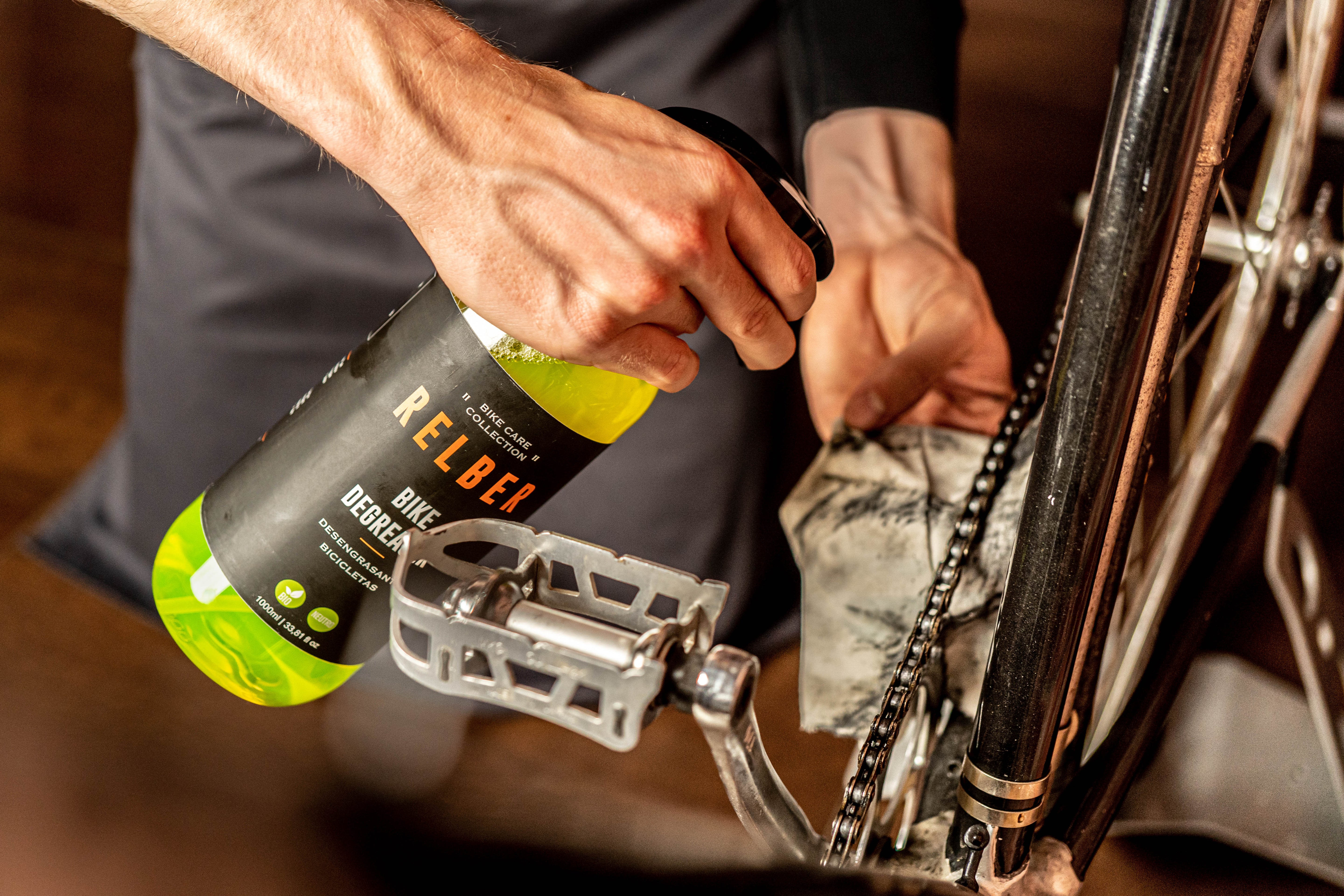 Bicycle degreaser